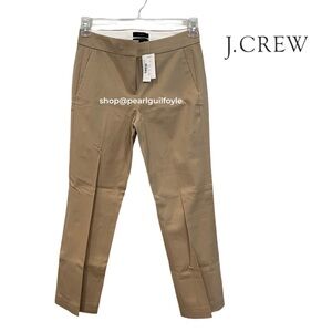 J. CREW Campbell Tan Cropped Pants